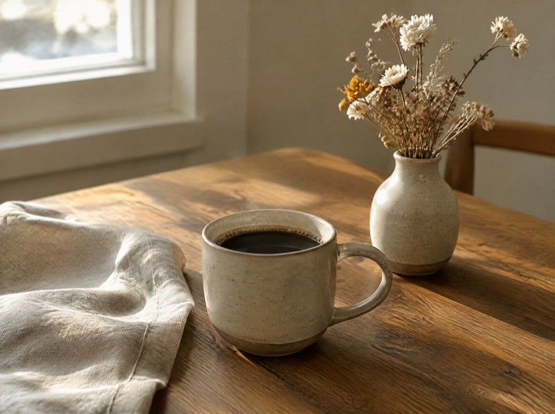 The Quiet Ritual of a Morning Coffee